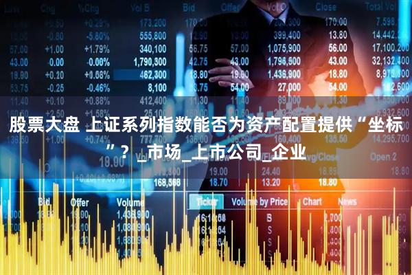股票大盘 上证系列指数能否为资产配置提供“坐标”？_市场_上市公司_企业